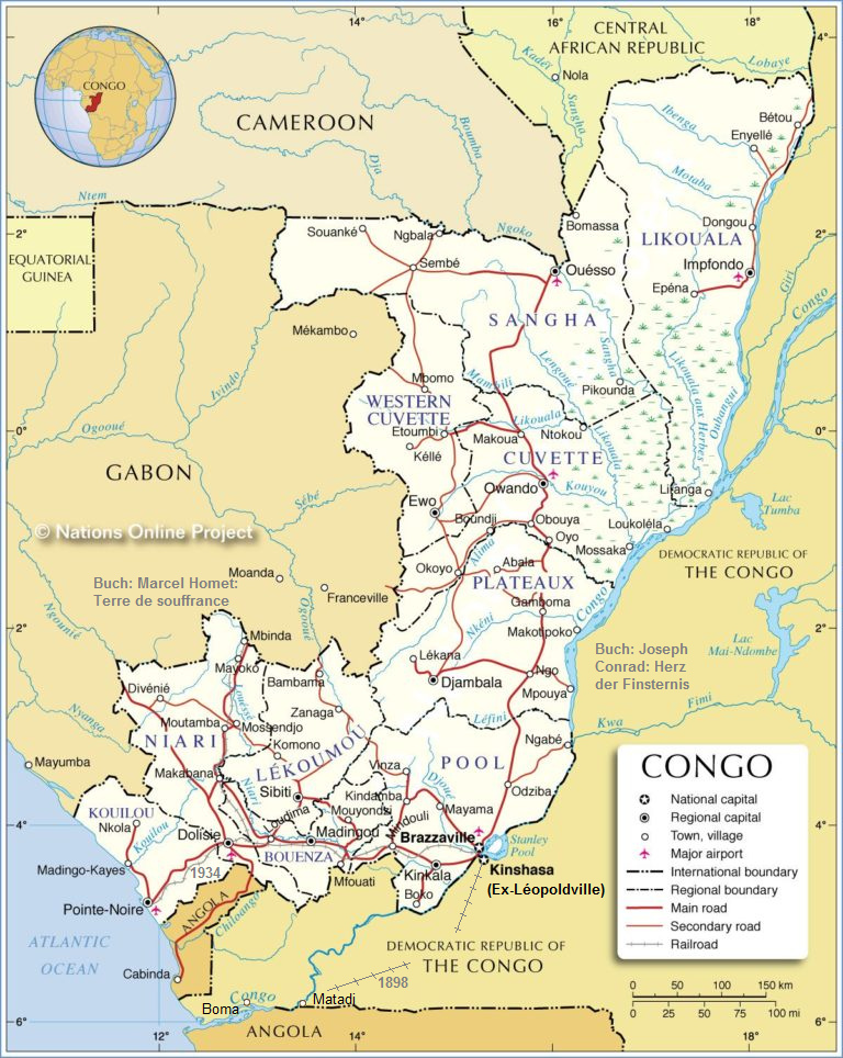 Karte
Französisch-Kongo: "Republik
Kongo" Karte
Französisch-Kongo: "Republik
Kongo"