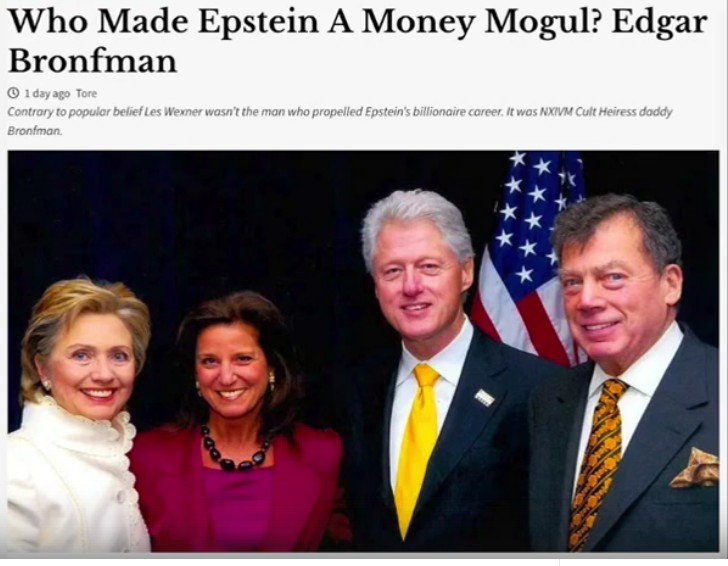 Artikel von
                        Laura Loomer (28.8.2019): Who made Epsatein a
                        money mogul?