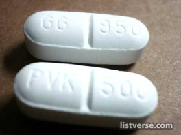 Ein
              Antibiotikum kann je nach Blutgruppe verschiedene
              Wirkungen haben (hier die Pille des Penicillins VK 500mg)