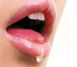 Saliva de
"secretores" contiene antígenos del
grupo sanguíneo, la saliva de
"no-secretores" no. Saliva de
"secretores" contiene antígenos del
grupo sanguíneo, la saliva de
"no-secretores" no.