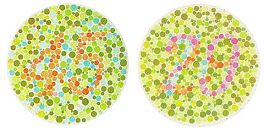 Sehtest fr Farbenblindheit