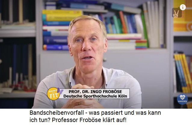 Professor Ingo Frobse von der
                      Sporthochschule Kln