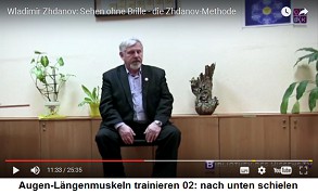 Lngsmuskeln trainieren 02: nach
                              unten schielen