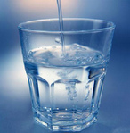 Glass of water