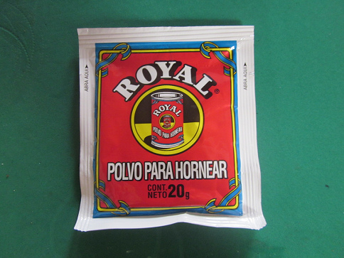 La levadura peruana en polvo (polvo para
                      hornear) del centro comercial "Metro"