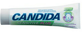 sehr tiefe Abrasion: Zahnpaste /
                            Zahnpasta Candida Sensitive mit RDA 30 ca.