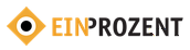 1-Prozent online, Logo