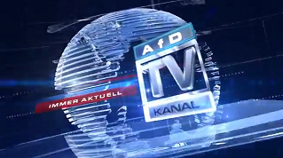 Alternative fr Deutschland, AfD
                  TV-Logo, gross