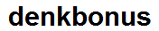 Denkbonus online,
                                Logo
