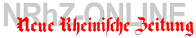 Neue Rheinische Zeitung online, Logo