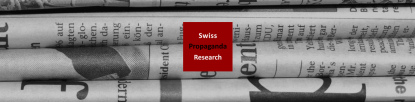 Swiss propaganda research
                                online, Logo