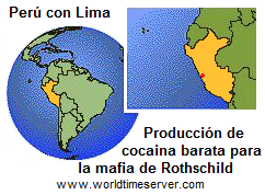 Mapa del Per con
                Lima