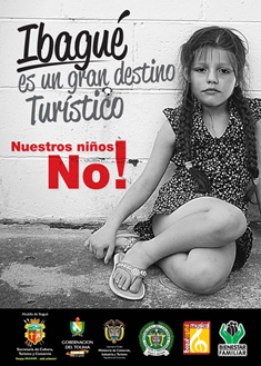 Stopp
                          Kindsmissbrauch, z.B. in Ibagué, Kolumbien