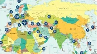 Karte 01:
NATO-Stützpunkte rund um Russland, 3.
August 2014 Karte 01:
NATO-Stützpunkte rund um Russland, 3.
August 2014