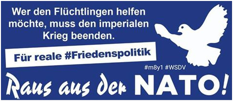 Wahrheit 3: Wenn es keine Kriege
gibt, dann gibt es auch keine Flüchtlinge Wahrheit 3: Wenn es keine Kriege
gibt, dann gibt es auch keine Flüchtlinge