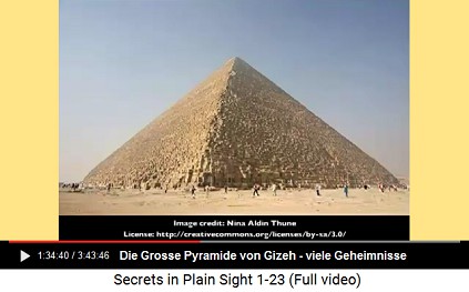Die
Grosse Pyramide von Gizeh Die Grosse Pyramide von Gizeh