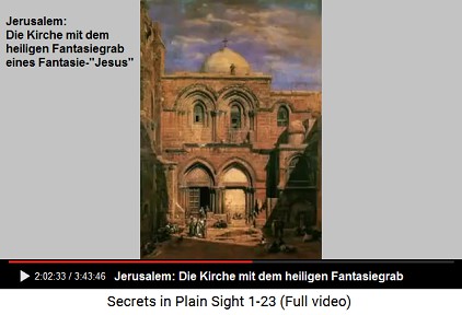 Jerusalem church of fantasy tomb (sepulcher)