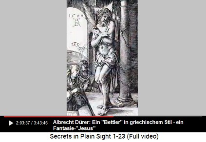 Albrecht Drer with a beggar, another fantasy
                    "Jesus"