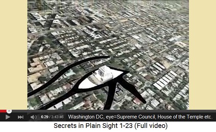 The eye in Washington DC is the House of the
                  Temple, also called Supreme Council or Mother Council
                  of the World etc.