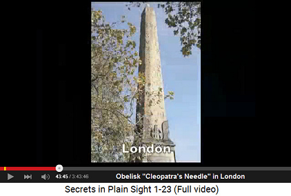 London obelisk
"Cleopatra's Needle" London obelisk "Cleopatra's
Needle"