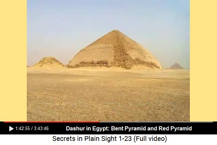 Dashur in Egypt (apr. 20km south of Giza),
                        Bent Pyramid and Red Pyramid