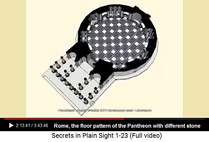 Pantheon floor pattern with different
stone Pantheon floor pattern with different stone