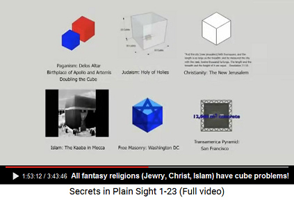Fantasy religions have all
                                      cube problems: fantasy Jewry,
                                      fantasy Christianity, fantasy
                                      Islam