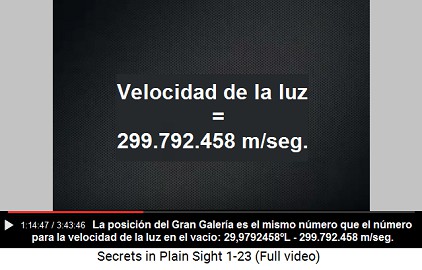La velocidad de la luz en el vaco es
                      299.792.458 metros por segundo