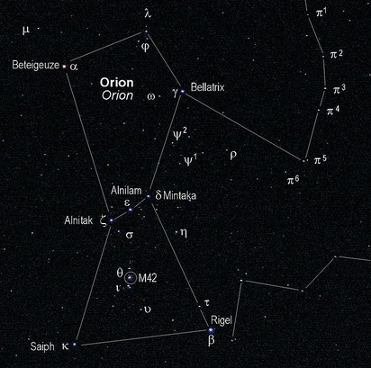 La constelacin del Orin