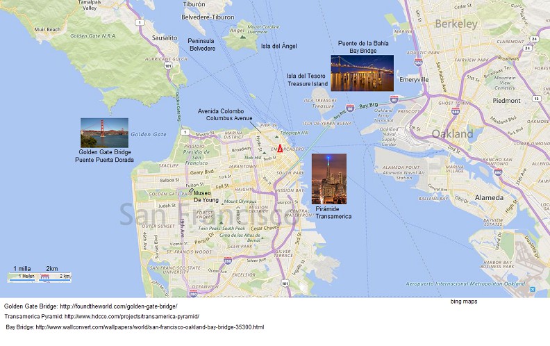 Mapa de San Francisco con las
características las más importantes para el culto
solar egipcio en San Francisco Mapa de San Francisco con las características
las más importantes para el culto solar egipcio en
San Francisco
