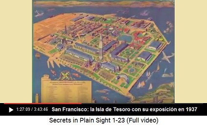 La Isla de
Tesoro en 1937 con la Exposición Puerta Dorada
(Golden Gate) La Isla de Tesoro en 1937 con la Exposición
Puerta Dorada (Golden Gate)