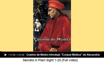 Cosimo de Medici introdujo
"Corpus Médica" de Alexandria lo que fue
la base para la arquitectura del
"Renacimiento" en Italia Cosimo de Medici introdujo "Corpus
Médica" de Alexandria lo que fue la base para
la arquitectura del "Renacimiento" en
Italia
