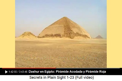 Dashur en
Egipto (apr. 20km al sur de Guiza), Pirámide Acodada
y Pirámide Roja Dashur en Egipto (apr. 20km al sur de Guiza),
Pirámide Acodada y Pirámide Roja