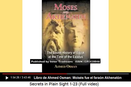 Libro de Ahmed Osman: Moisés fue el faraón                       Akhenatón