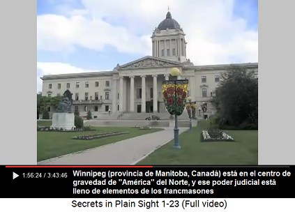 El poder judicial de Winnipeg está lleno de                       elementos de los francmasones