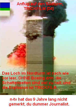 WTC-Anflug auf den
                        S�dturm, Trickfilm (04)