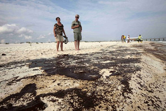 3.6.2010: Das BP-�l erreicht die
                          ersten Str�nde von Florida$