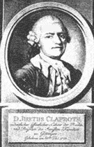 Justus
Claproth, Portrait Justus Claproth, Portrait
