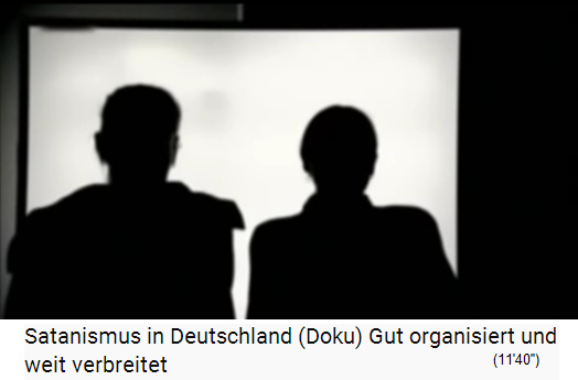 Zwei Satanismusopfer stehen unter
                                  Deals - stetige Erpressung durch die
                                  satanistischen T�terschaften