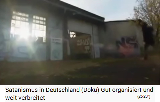 Eine alte Fabrikruine
                      in Berlin f�r satanistische Rituale