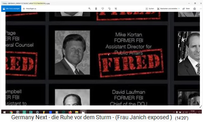 ENTLASSEN: Der FBI-Vizedirektor für
                            Öffentliche Angelegenheiten, Mike Kortan