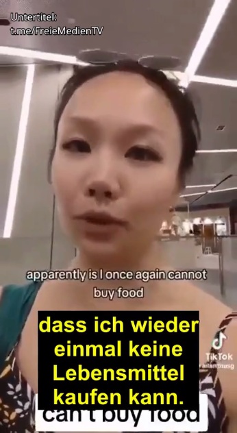 E-ID in China am 6.11.2025:
                    Chinesin aus den "USA" ist in China auf
                    Besuch und kann NICHT einkaufen -
                    Identifikationstest wird verweigert, weil das
                    China-H�ndy vom Cousin organisiert war