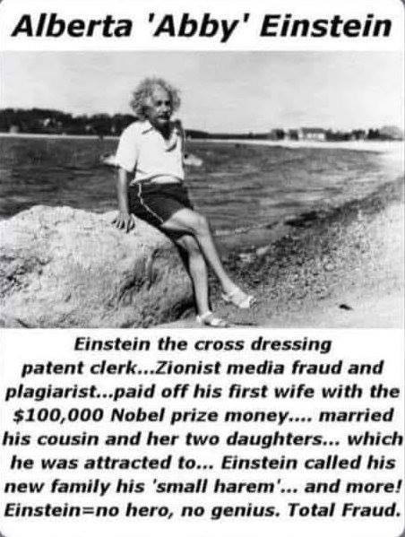 Einstein mit Harem mit Cousine und 2 Tchtern
              wunderbar gemacht, [also Gruppensex vom feinsten?]